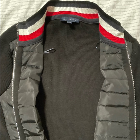 Tommy Hilfiger Womens Puffer Front Sweater lightweight jacket - never used - Picture 3 of 7